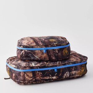 NWT Baggu Large Packing Cube Set - Photo Forest